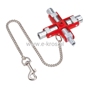 KLUCZ WIELOFUNKCYJNY DO SZAF 90MM