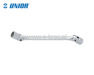 Klucz przegubowy nasadowy 18x19mm 12 kąt. Unior
