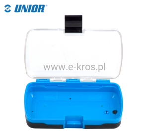 Skrzynka na bity 145x85x40mm Unior