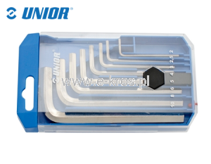 Zestaw kluczy imbusowych 2,0-10mm 8 szt. Unior