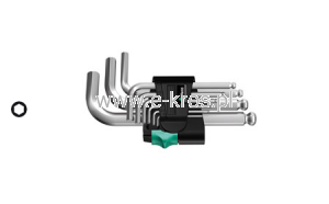 Klucze imbusowe z kulką 1,5-10,0mm 9szt. PKS SM N