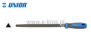 Pilnik trójkątny z rękojeścią równiak 200mm Unior