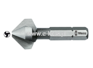 Pogłębiacz stożkowy 16.5x40mm 3-ostrzowe Wera