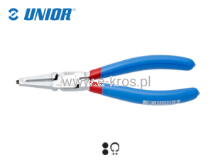 Szczypce do pierścieni wew. proste 140mm Unior