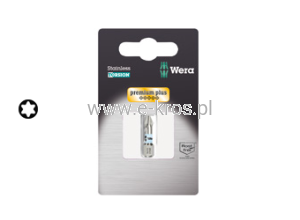 Końcówka TX10/ 25mm Inox Torsion TS SB Wera