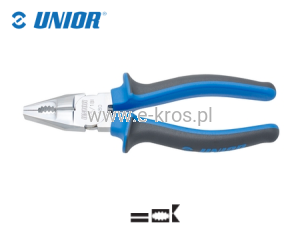 Szczypce uniwersalne 160mm chrom Unior