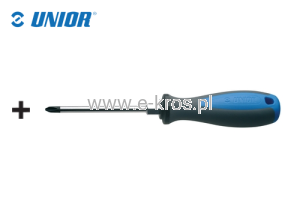 Wkrętak krzyżowy PH2x100mm zabierak Unior