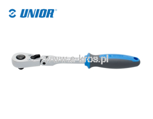 Grzechotka przegubowa 1/4"x180mm Unior