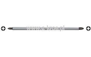 Trzpień dwustronny PZ1xPZ2/6x175mm Wera