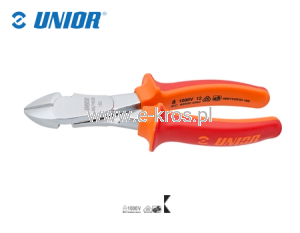 Szczypce tnące boczne 180mm wzmocnione VDE Unior