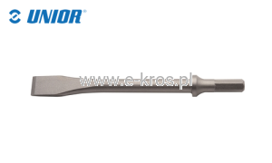 Dłuto plaskie do młotka pneumatycznego 182mm Unior