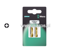 Zestaw końcówek PZ3/ 25mm Torsion TH SB 2szt.