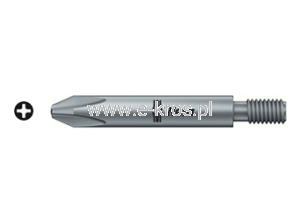 Końcówka PH2/ 44.5mm gwint 10/32'' Wera