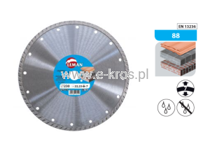 Tarcza diamentowa uniwersalna 125x22,23 Wys.7