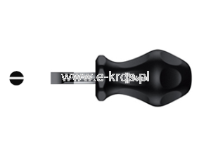 Wkrętak płaski krótki 0.6x3.5x25mm STUBBY Wera