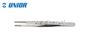 Pinceta precyzyjna prosta 140mm Unior