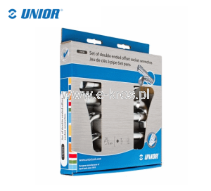 Zestaw kluczy fajkowych 8-19mm 6szt. Unior