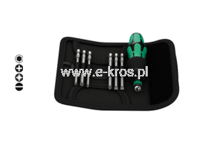 Zestaw końcówek z rękojeścią etui 6szt. K40 Wera