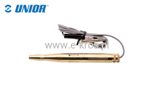 Tester instalacji elektrycznej 6-24 V 110mm Unior