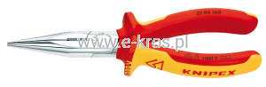 SZCZYPCE TNĄCE PÓŁOKRĄGŁE PROSTE 160MM VDE