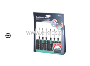 Zestaw wkrętaków precy. 6szt. TORX z otworem Micro