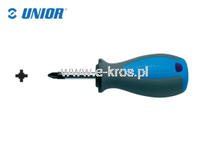 Wkrętak krzyżowy krótki PZ2x35mm Unior