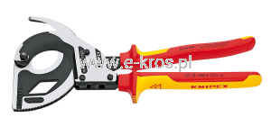 NOŻYCE DO KABLI 320MM Z MECHANIZMEM ZAPADKOWYM