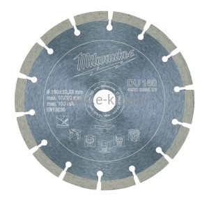 Tarcza diamentowa 180mm SEGMENT DU Milwaukee