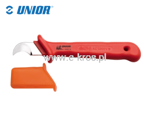 Nóż do ściągania izolacji dł. 180mm VDE Unior
