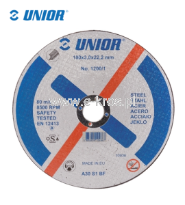 Tarcza do cięcia metalu 230x3.0x22mm Unior