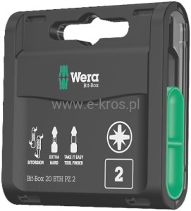 Zestaw końcówek Bit-Box BTH PZ 2x25mm 20szt. 