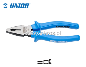 Szczypce uniwersalne 220mm czarne Unior