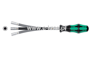 Wkrętak nasadowy giętki 7x167mm Plus300 Wera