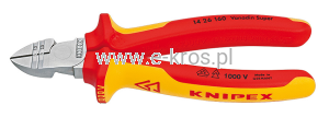 SZCZYPCE TNĄCE BOCZNE DO ŚCIĄGANIA IZOLACJI 160MM