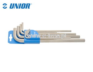 Zestaw kluczy imbusowych długich 1,5-12mm 10 szt.