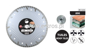 Tarcza diamentowa uniwersalna 125xM14 Wys.9
