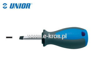 Wkrętak płaski krótki 0.8x4.0x25mm Unior
