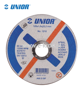 Tarcza do cięcia metalu 230x1.6x22mm Unior
