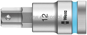 Nasadka imbusowa 1/2" 12x 60mm z pierścieniem Wera