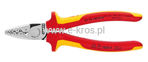 SZCZYPCE DO ZAGNIATANIA TULEJEK KAB. 180MM VDE