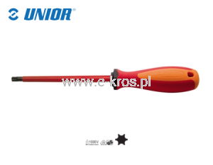 Wkrętak TORX VDE T 10x60mm Unior