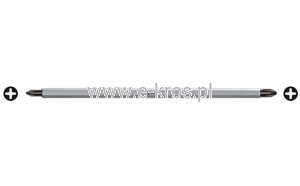 Trzpień dwustronny PH1xPH2/6x175mm Wera