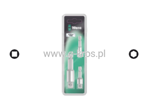 Zestaw adapterów do nasadek 3el. Set A SB Wera