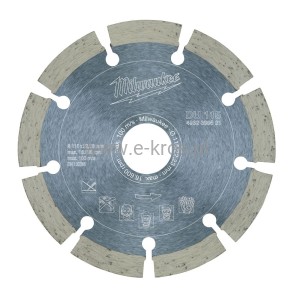 Tarcza diamentowa 115mm SEGMENT DU Milwaukee
