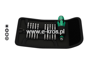 Zestaw końcówek z rękojeścią etui 10szt. K41 Wera