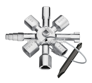 KLUCZ WIELOFUNKCYJNY DO SZAF TWINKEY 92MM
