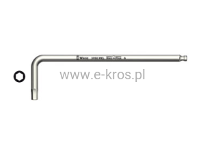 Klucz imbusowy Inox z kulką 6.0/172mm PKL Wera