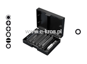 Zestaw końcówek z uchwytem 61el. Bit-Safe Classic4