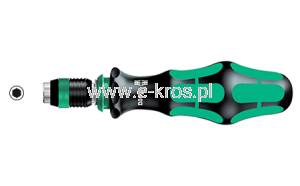 Rękojeść 1/4''x133mm z magnes. do bitów Wera