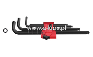 Klucze imbusowe z kulką 1,5-10,0mm 9szt. PKL BM N
